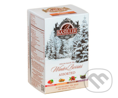 BASILUR Winter Berries Assorted 20x2g