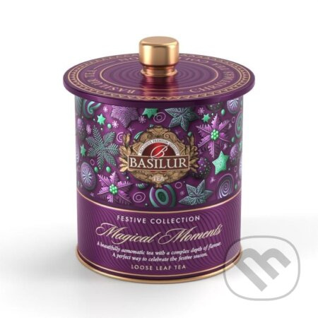 BASILUR Festive Tea Magical Moments 75g (plechová dóza)