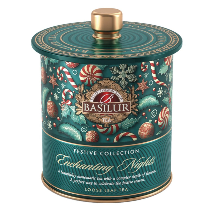 BASILUR Festive Tea Enchanting Nights plech 75g