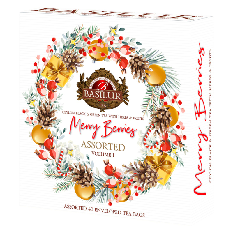 BASILUR Merry Berry Assorted Vol. I 40 sáčkov