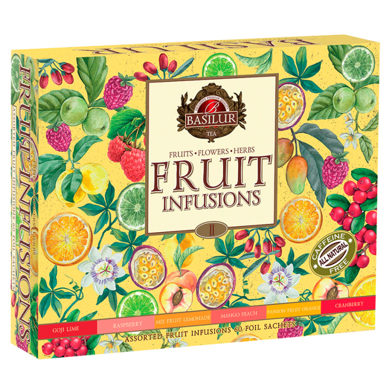 Basilur Fruit Infusions - sada ovocných čajů - Fruit Infusions