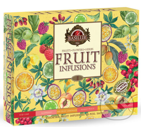 Basilur Fruit Infusions - sada ovocných čajů - Fruit Infusions