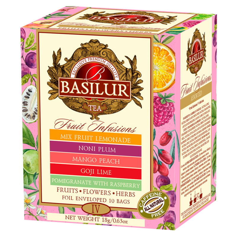 BASILUR Fruit Infusions Assorted Vol.IV (10x2g)