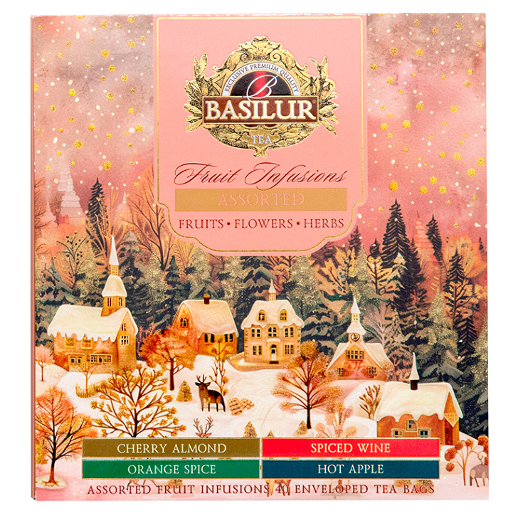BASILUR Christmas Fruit Assorted prebal (40x1,8g)