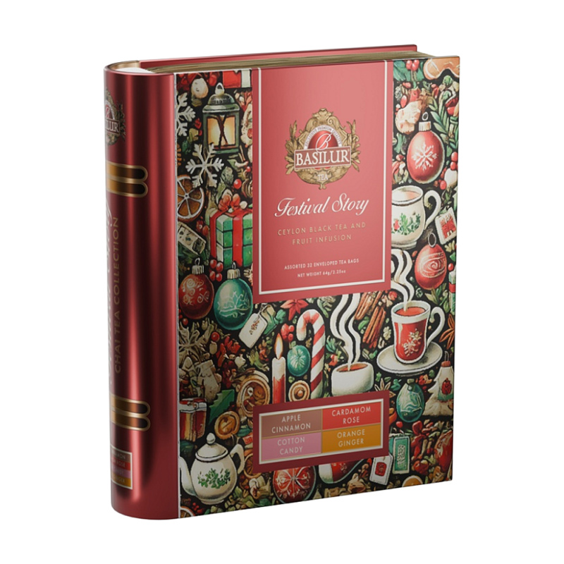 BASILUR Kolekce festival variace kniha 32 sáčků