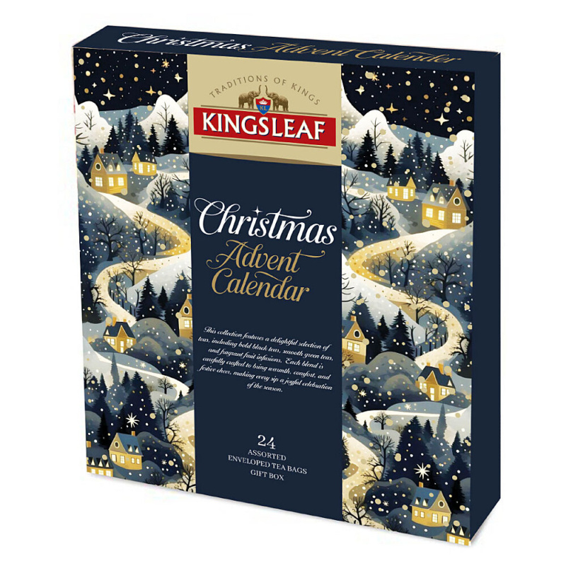 Kingsleaf Advent Calendar - čajový adventní kalendář