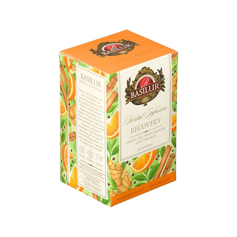 BASILUR Herbal recovery bylinný čaj 20 sáčků