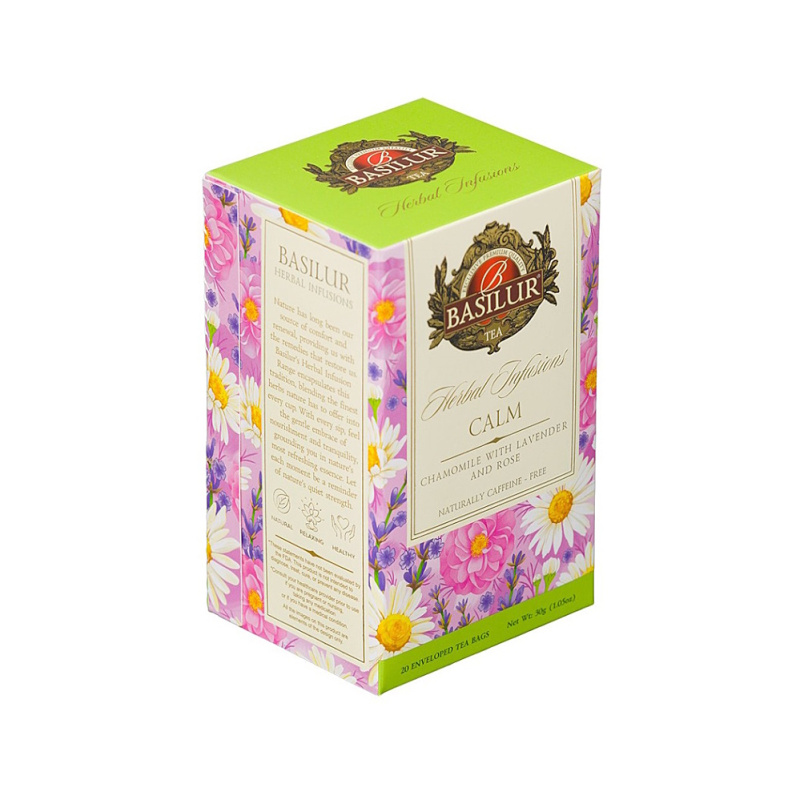 BASILUR Herbal calm bylinný čaj 20 sáčků