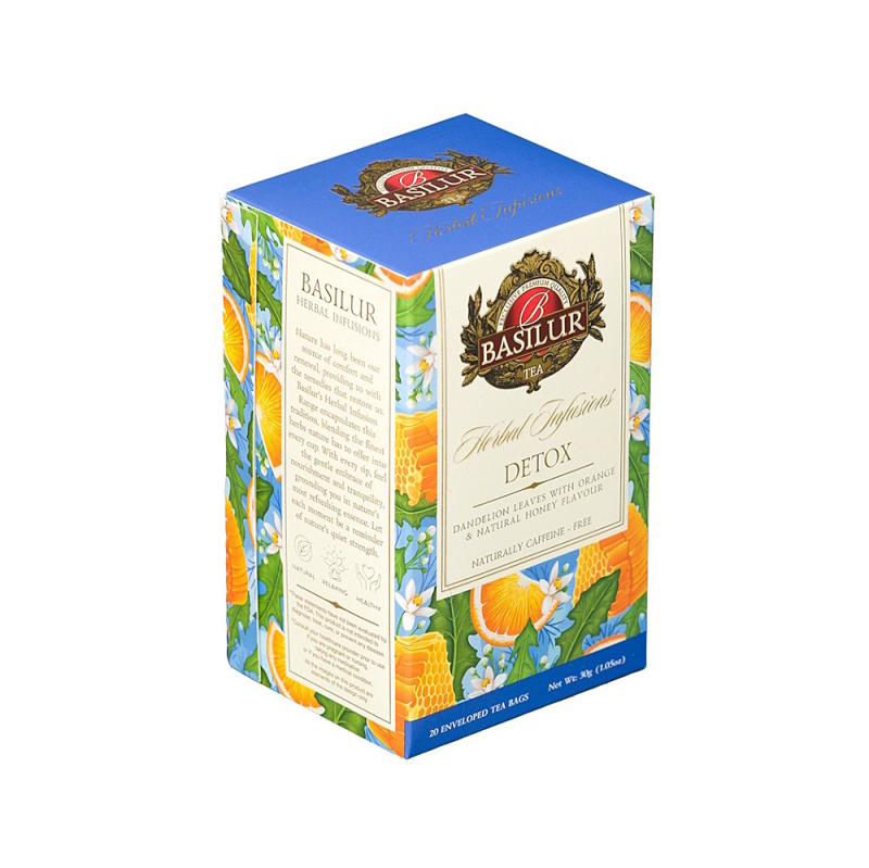BASILUR Herbal detox čaj 20 sáčků