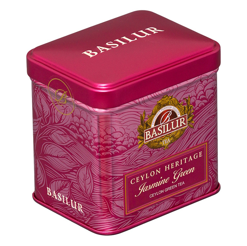 BASILUR Ceylon heritage jasmine green zelený čaj 50 g