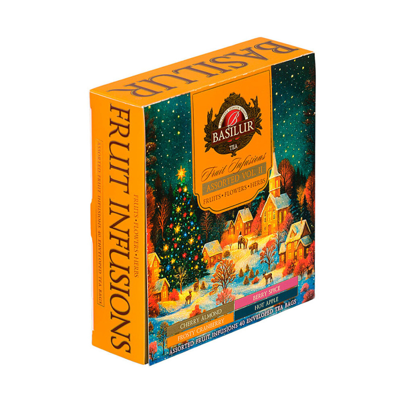 BASILUR Christmas fruit assorted vol. II 40 sáčků