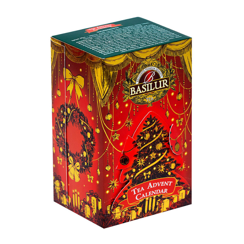 BASILUR Advent calendar mini adventní kalendář 24 sáčků