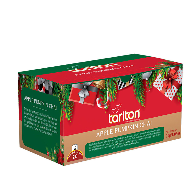TARLTON Christmas apple pumpkin chai černý čaj 20 sáčků