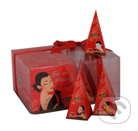 Čaj čierny a zelený EARL GREY 3x4x2g Liran pyramída
