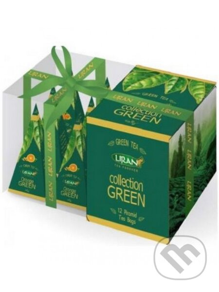 Čaj zelený GREEN COLLECTION 3x4x2g Liran pyr.