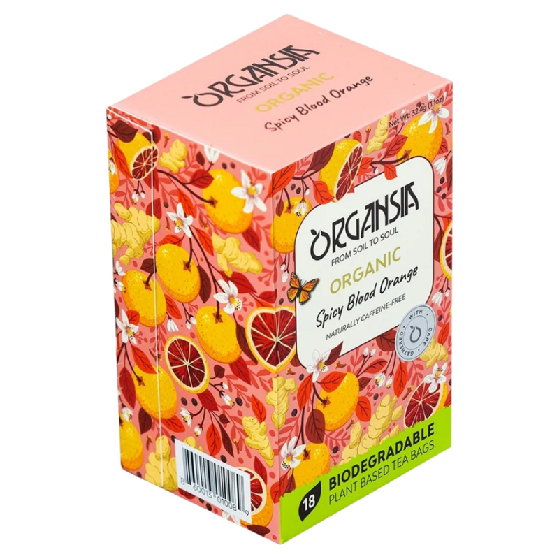 ORGANSIA Spicy blood orange ovocno-bylinný 18 sáčků