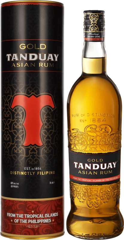 Tanduay Gold Rum 40% 0,7l (tuba)