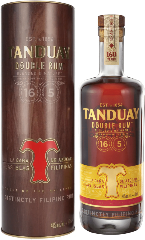 Tanduay Double Rum 16+5 40% 0,7l (tuba)