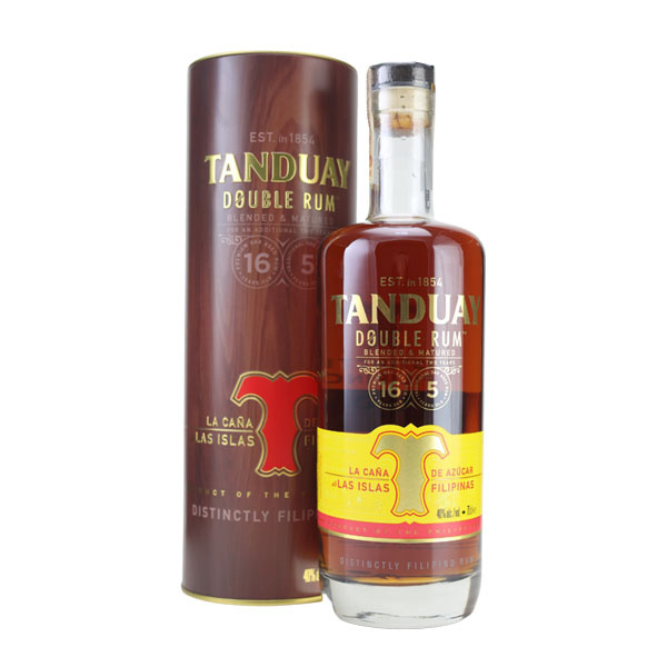 Tanduay Double Rum 16+5 40% 0,7l (tuba)