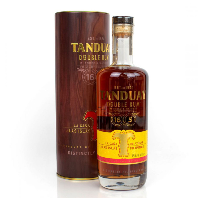 Tanduay Double Rum 16+5 40% 0,7l (tuba)