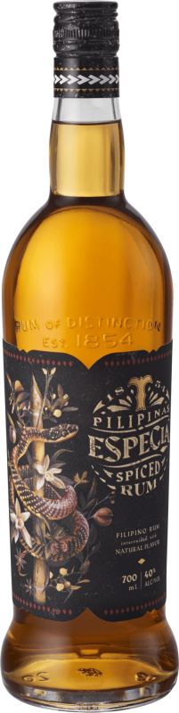 Tanduay Especia Spiced Rum 40% 0,7l (holá lahev)
