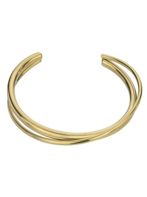 Emily Westwood Pevný náramek z pozlacené oceli Astrid EWB24022G