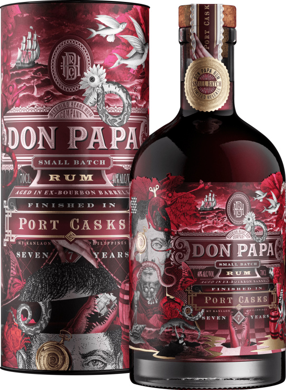 Don Papa 7 letý Port Casks 40% 0,7l