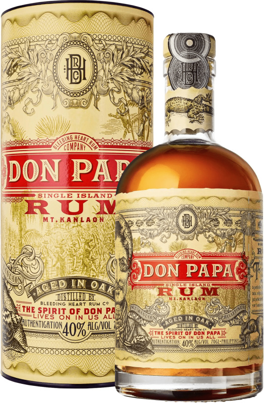 Don Papa Rum 40% 0,7l (tuba)