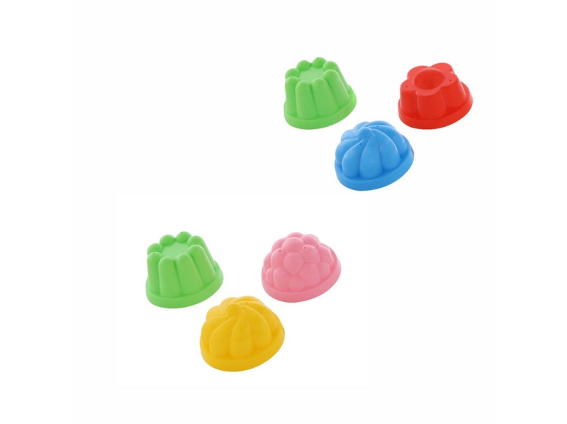 Plastové formičky 3 ks 8 cm