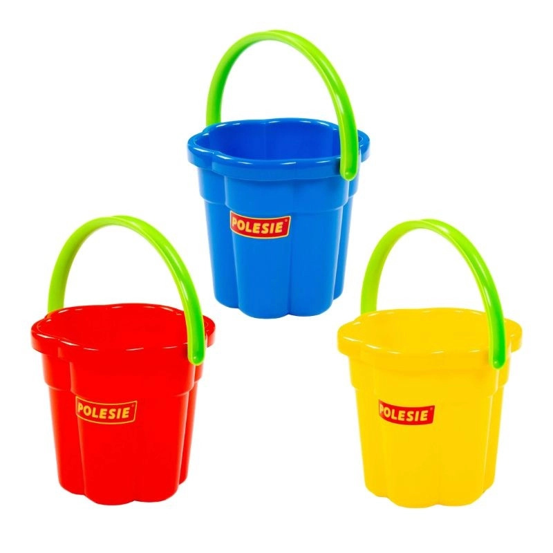 Velké plastové kyblíček kytka - 1 kus