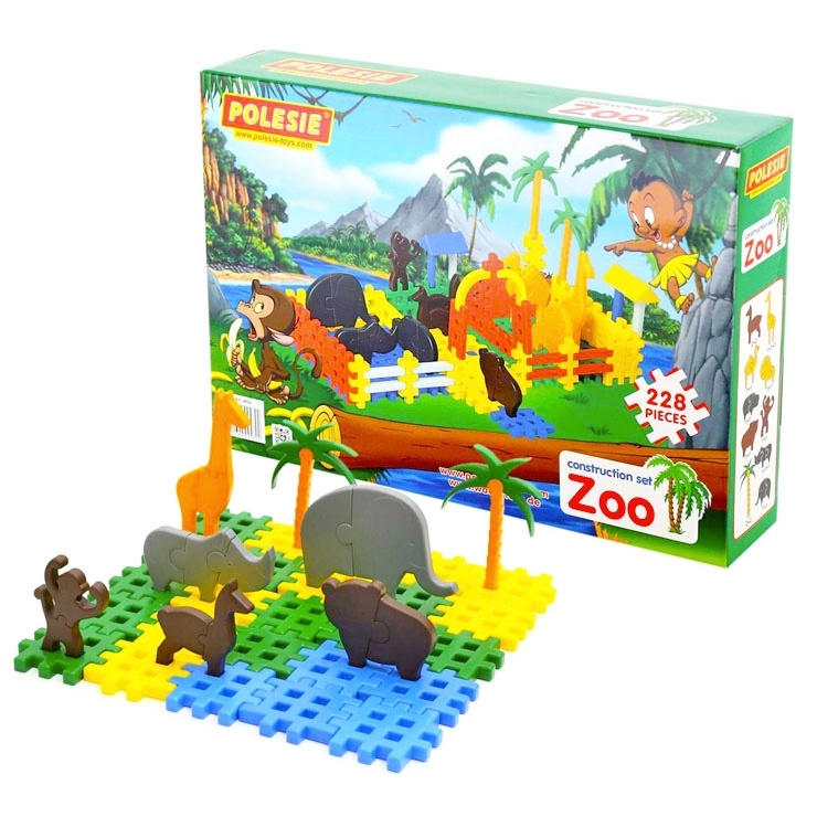 Stavebnice Blok zoologická zahrada