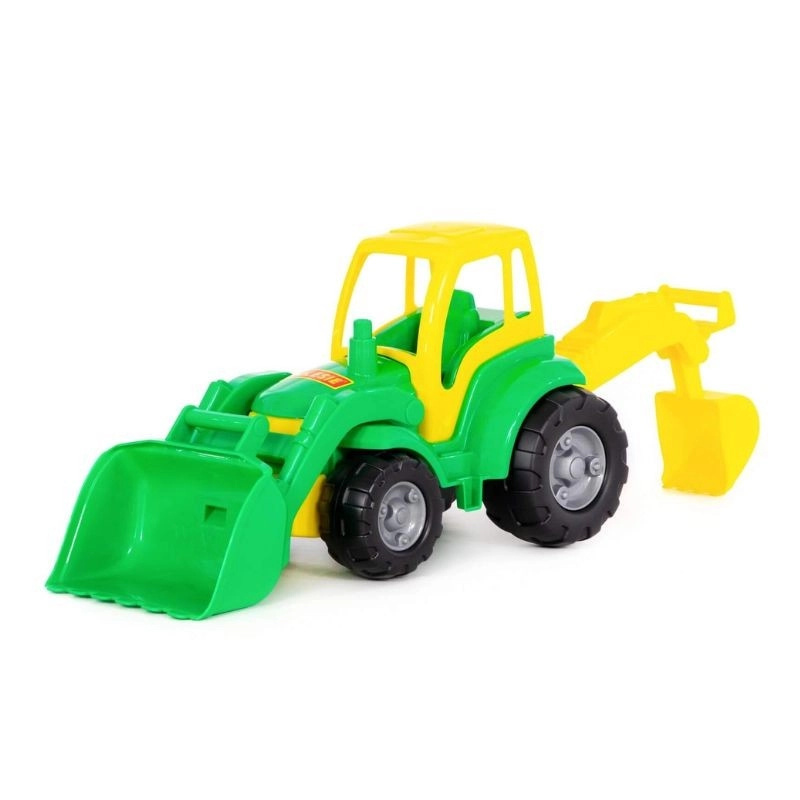 Traktor Šampión s přední lopatou a lžicí