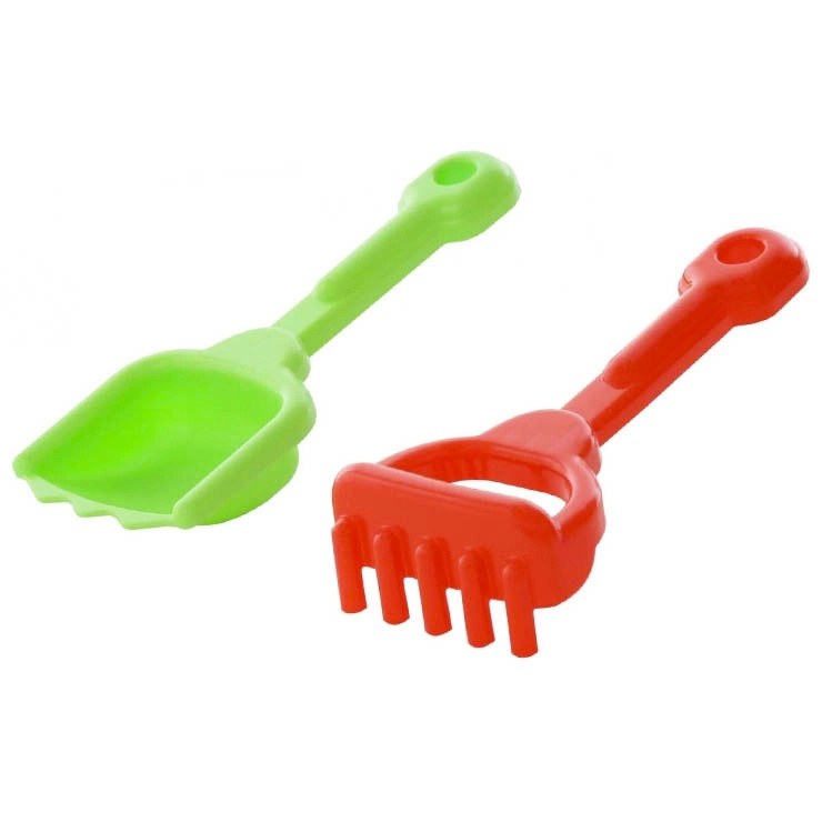 Sada lopatka a hrábě do písku 22 cm