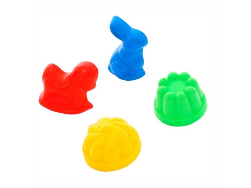 Sada formiček do písku – zajíc a kůň, 2 ks