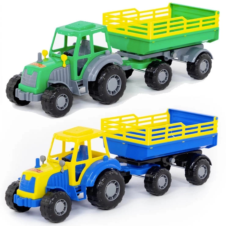 Traktor s přívěsem pro děti