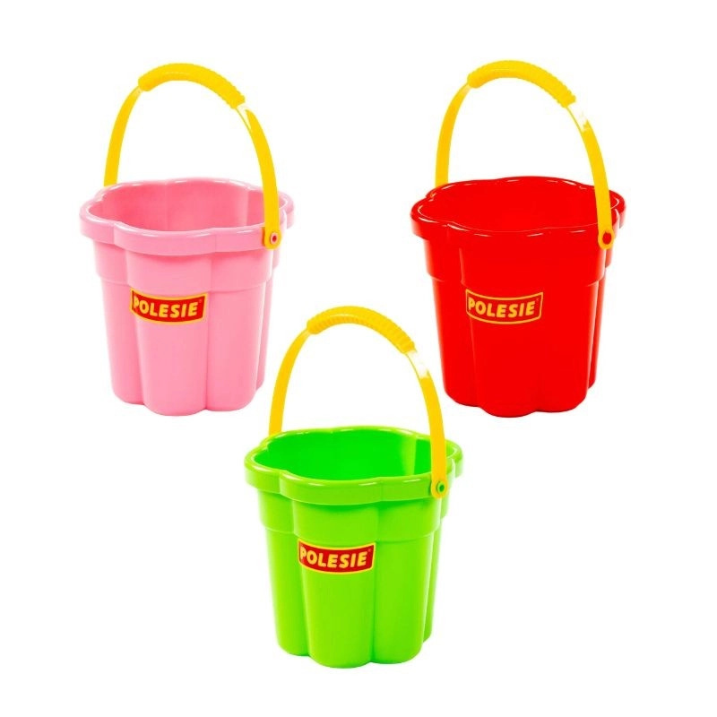 Dětský plastový kyblíček kytička - 1 kus