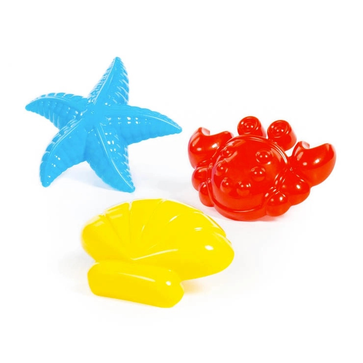 Formičky do písku Mořský svět 3 ks