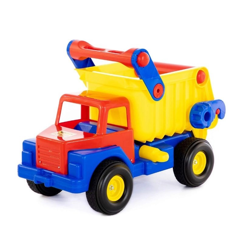 Plastová sklápěčka s gumovými koly pro děti