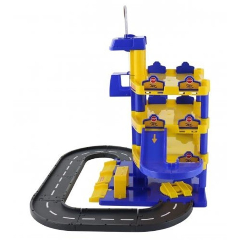 Parkovací garáž 3-patrová se silnicí