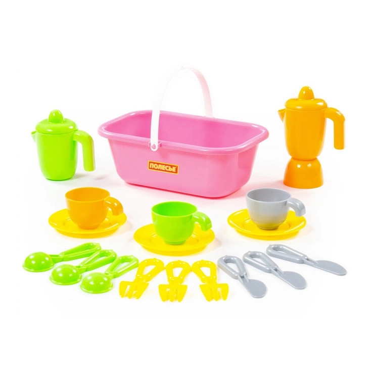 Sada nádobí Top šéf s košíkem pro 3 osoby