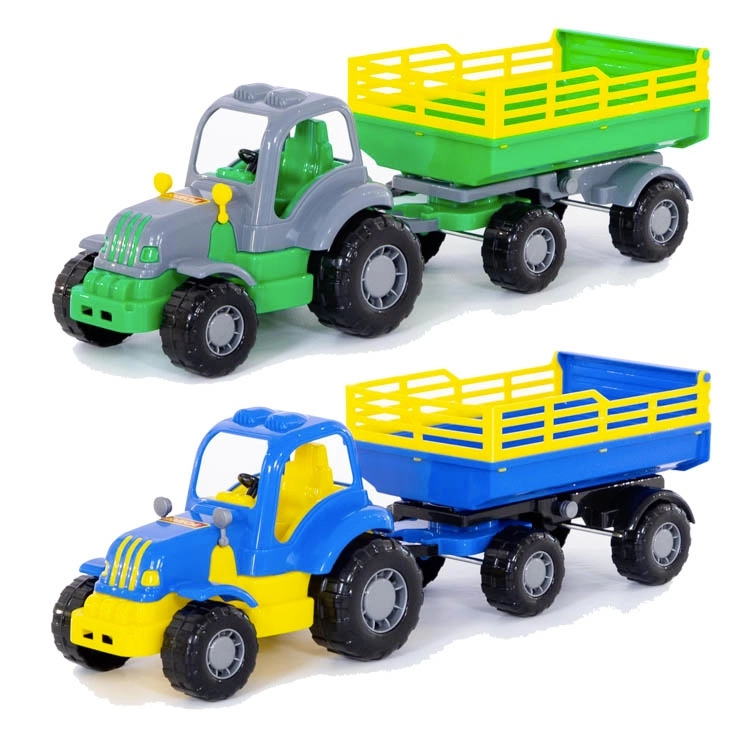 Traktor s přívěsem Wader Macher 44 cm