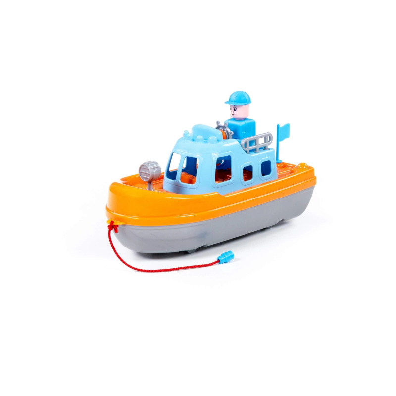 Loďka Patrola – dětská plastová loď do vany a vody 31 cm