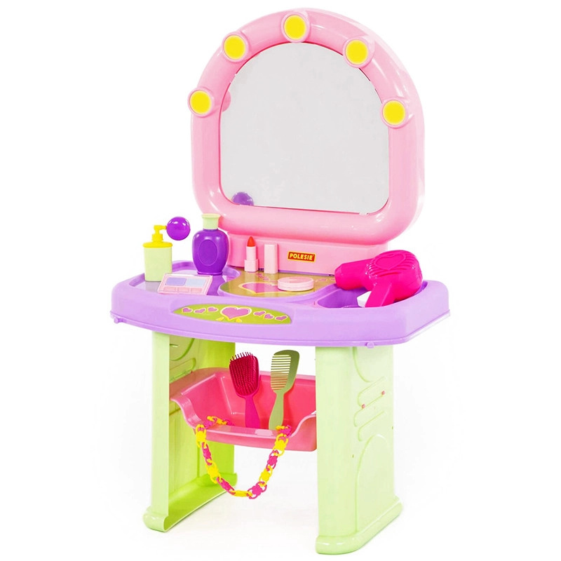 dětský kosmetický stolek se zrcadlem vanity