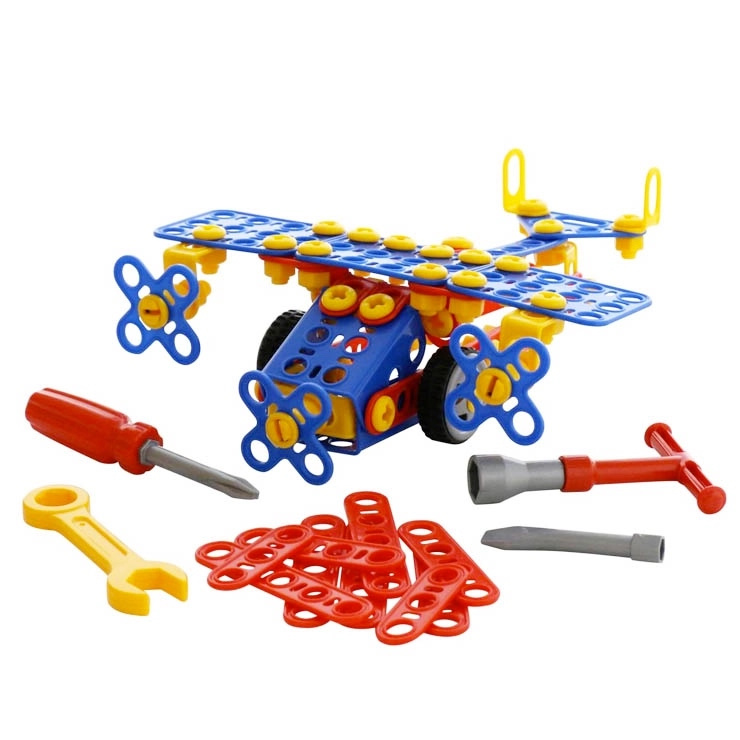 Stavebnice Mladý inženýr – letadlo, 144 dílů