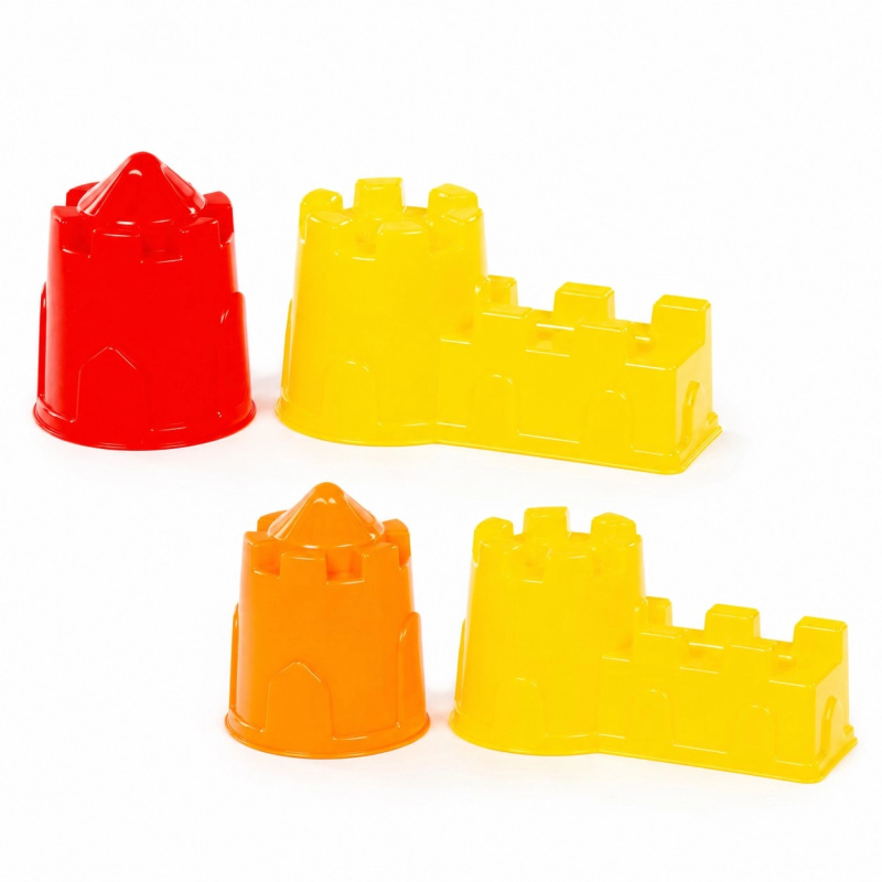 Formičky na písek hrad - 2 ks