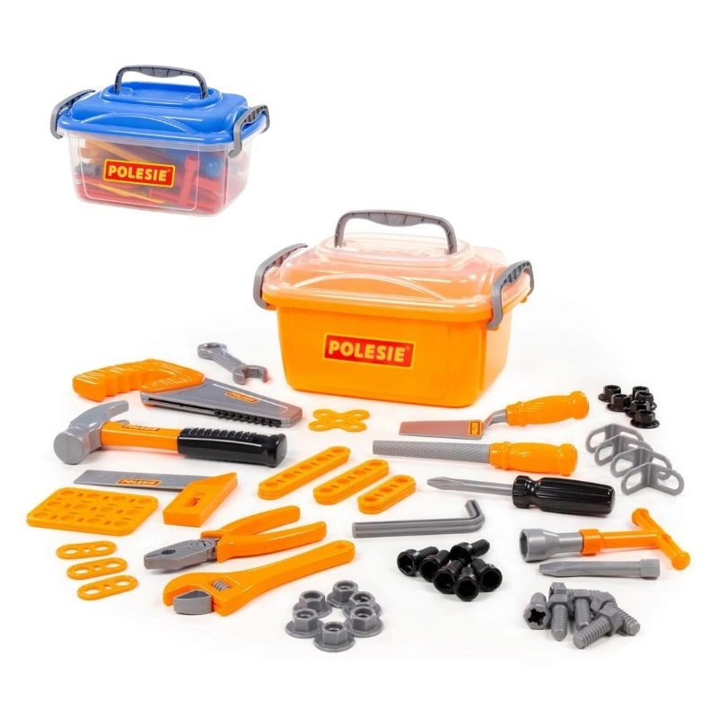 Dětská sada nářadí 58 dílů POLESIE v úložném boxu