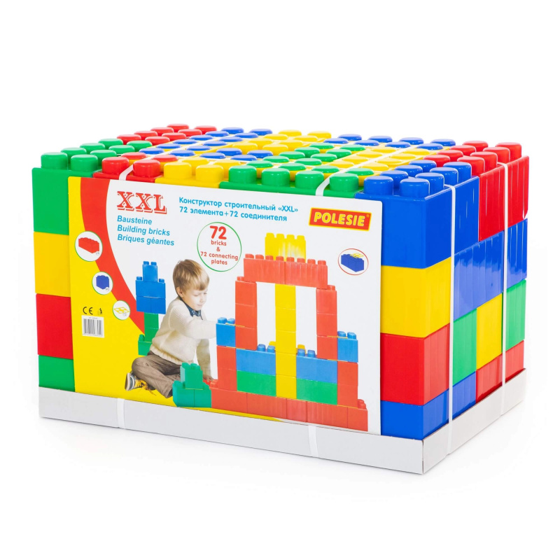 Stavebnice XXL - 72 dílů