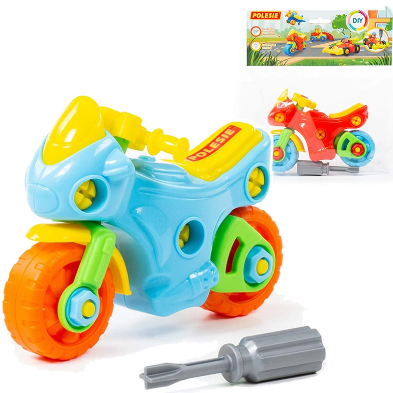 Šroubovací motorka pro děti s nářadím