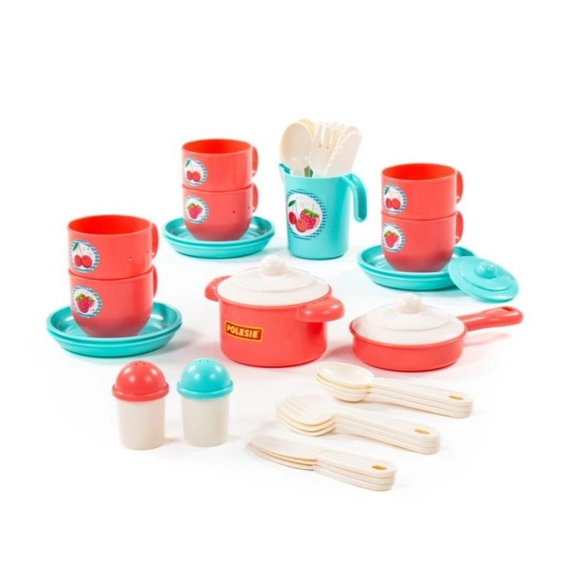 Dětská sada nádobí Gazdinka pro 6 osob, 38 dílů