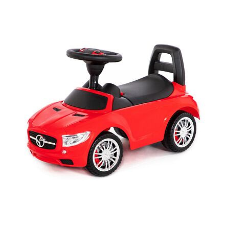 Polesie Odrážedlo SuperCar se zvukem (červené)